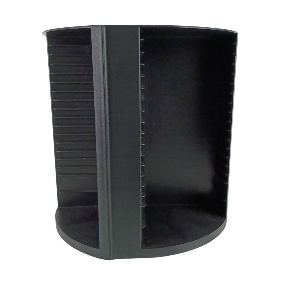 Laserline CD80 Rotating Carousel Storage Tower Vintage CD Holder Organizer - Picture 2 of 9